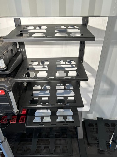 Packout storage racking for - packout,