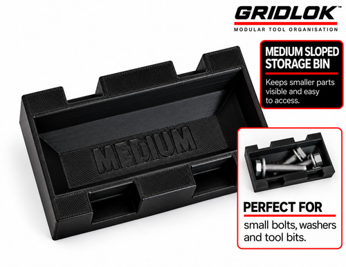 Gridlok medium sloped storage - gridlok,