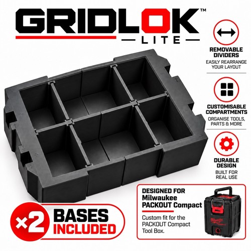 Gridlok lite milwaukee - gridlok, packout