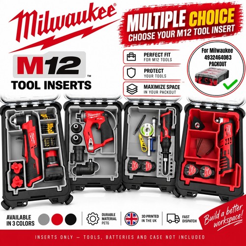 Milwaukee packout insert - milwaukee,