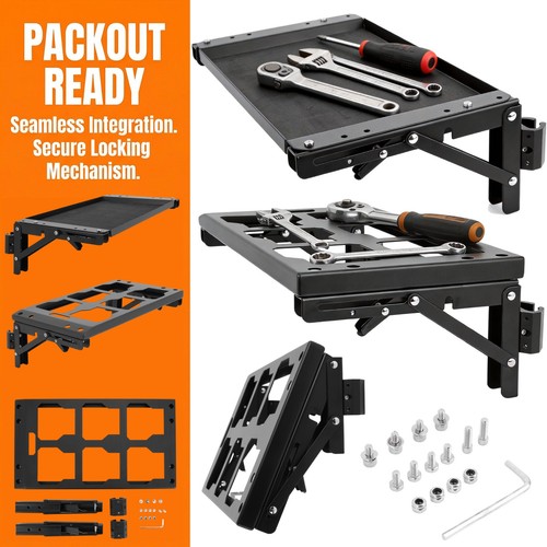 Foldable storage bracket - foldable,