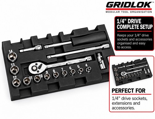 Gridlok drive complete - gridlok, 1/4"