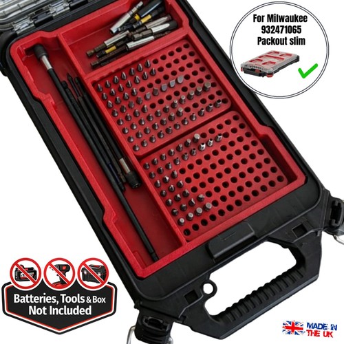 Packout driver bit - bit, storage
